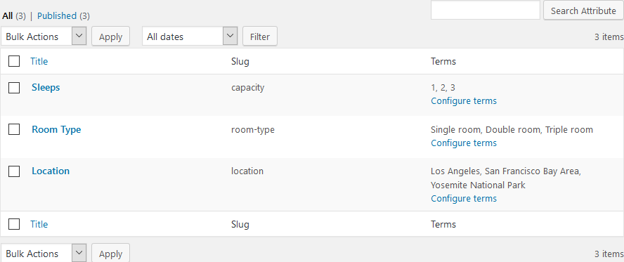 booking-engine-Attributes-admin